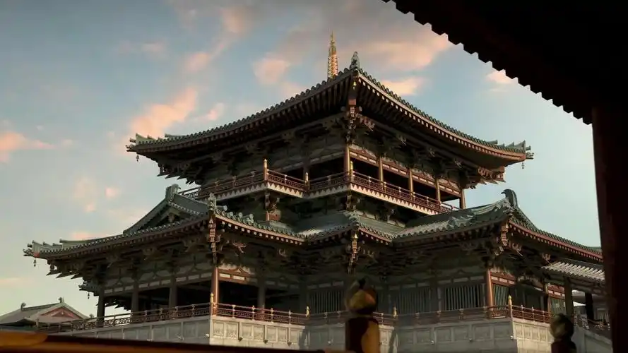 古风美女和古代皇宫建筑完美融合_哔哩哔哩 (゜-゜)つロ 干杯~-bili