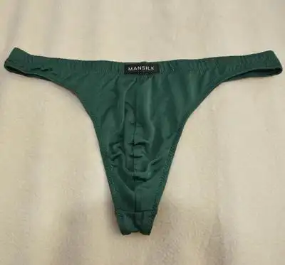 t03真丝针织男士丁字内裤