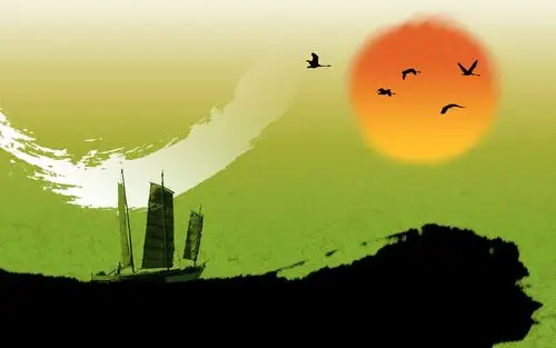 【360资源组】中国风壁纸(1920x1200)