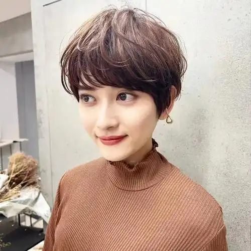 短发别再烫"满头卷"了,今年流行摩根纹理烫,时尚减龄又美颜|发型|烫发