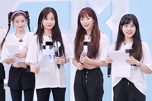 同样都是168虞书欣和孔雪儿同框之后却出现神奇的身高差