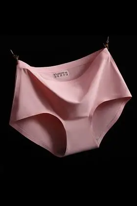 【3条装】女士超薄冰丝一片式无痕内裤