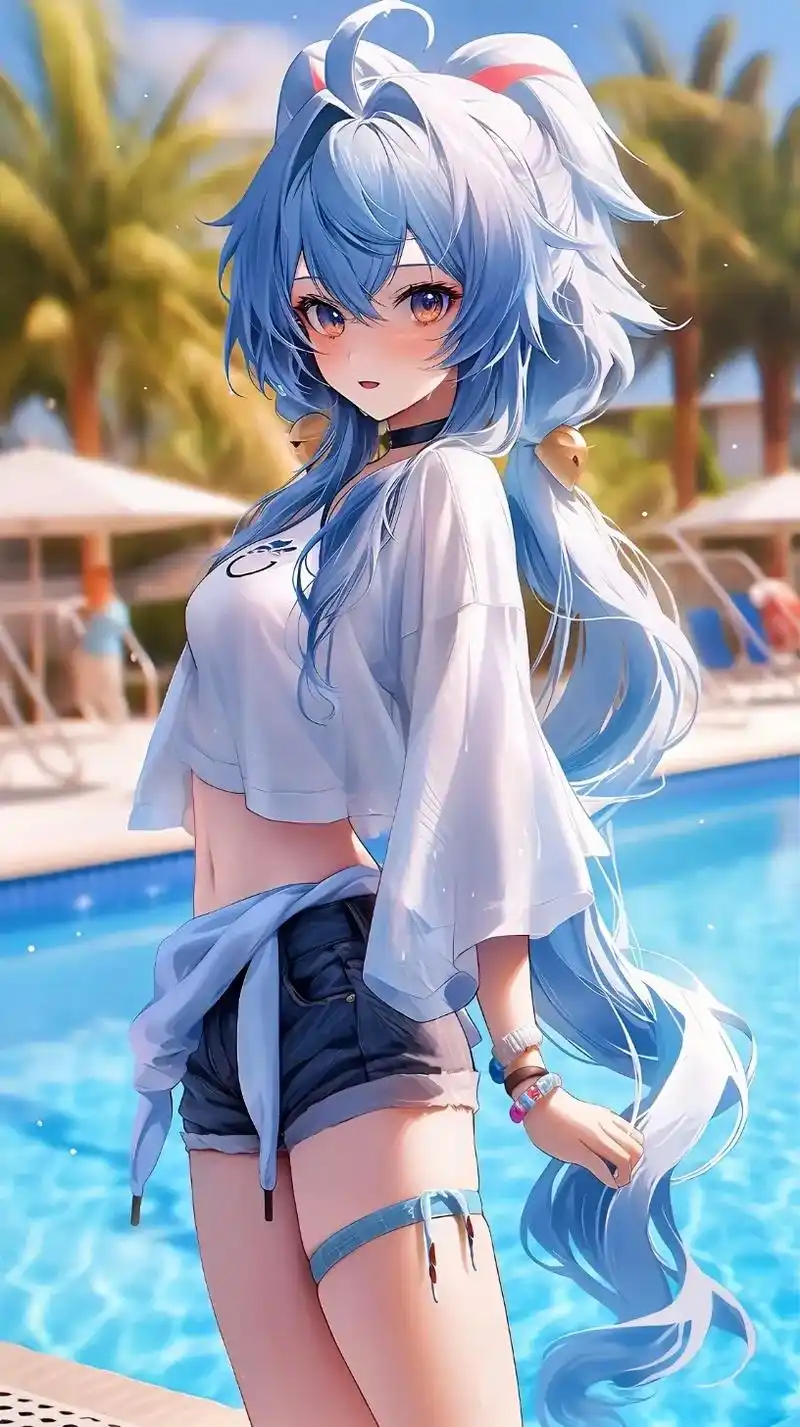 泳装教主.#好图分享 #拿图主页 #动漫少女 - 抖音