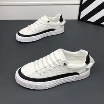 她他衣生精神小伙春夏低帮布面透气时尚休闲鞋百搭板鞋潮流小白鞋男鞋