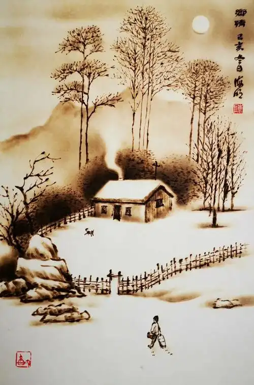 以火候为媒 妙作丹青——记著名烙画艺术家陈海明