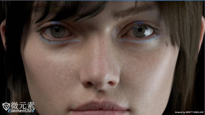 texturing出品人物角色皮肤纹理贴图合辑,高分辨率人物角色皮肤纹理