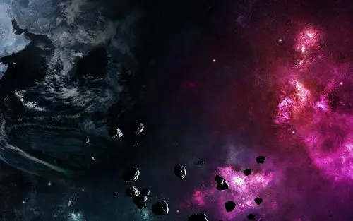 黑暗的空间壁纸1024x768分辨率查看