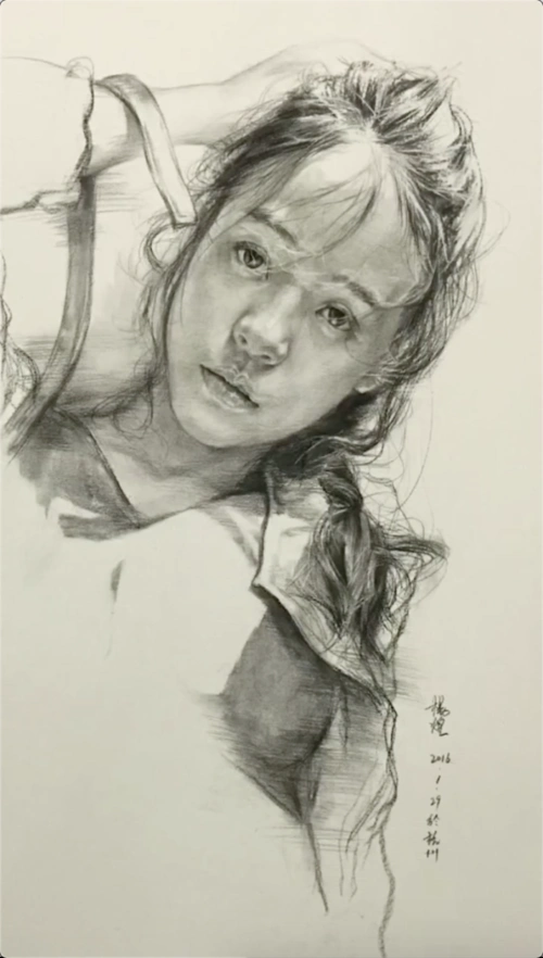 这12张素描画美的可以当手机屏保,值得收藏!