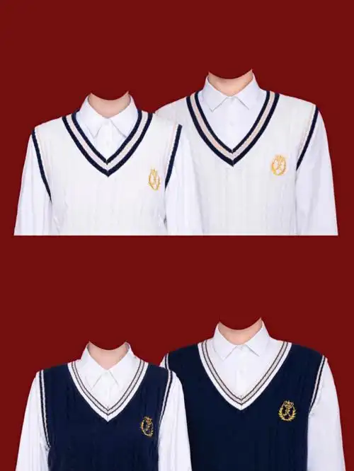 情侣红底照结婚登记照精修换服装换发型