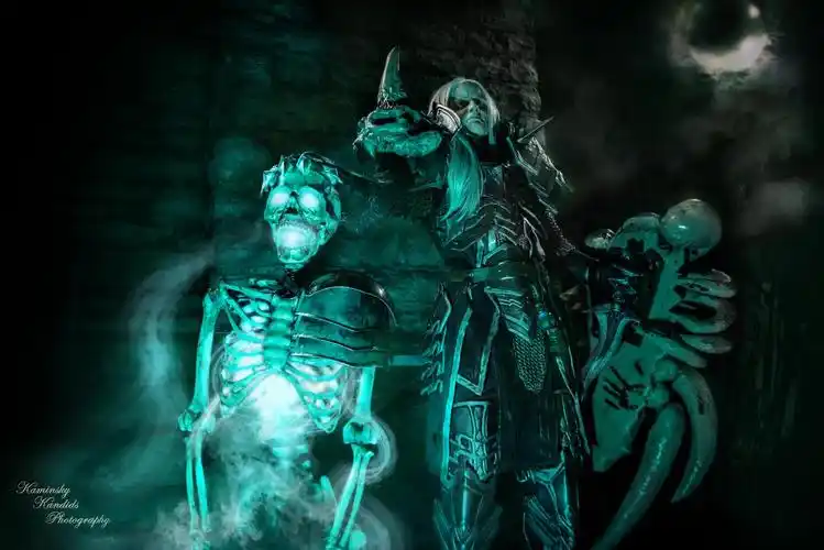 那年最酷的死灵法师壁纸,现在有人出cos啦_暗黑3官网合作专区_17173.