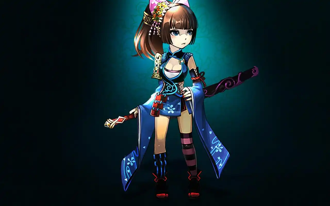 手机游戏《四大萌捕》电脑桌面壁纸