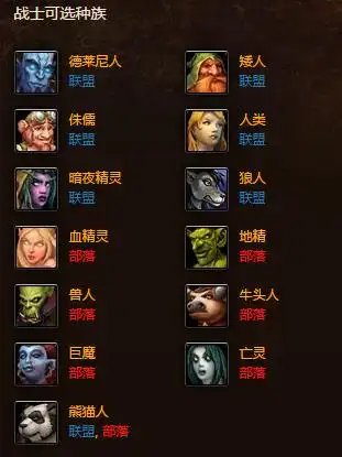 《魔兽世界》职业介绍——战士