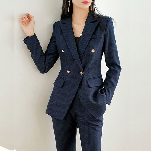 职业套装女时尚气质女神范高级感面试正装总裁商务西装经理工作服