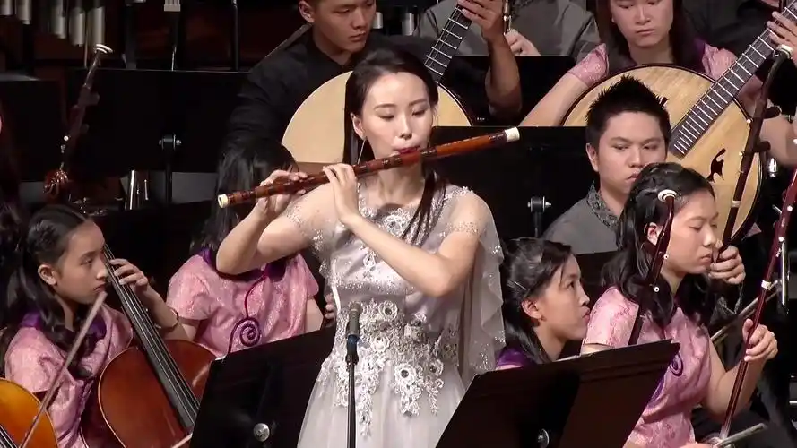 冯国峻曲《楚河汉界》,马云鹤笛子演奏