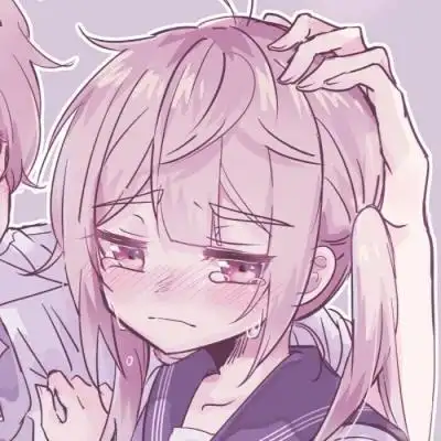 情头粉色少女心动漫情侣头像系2旻尼