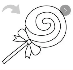 怎么画棒棒糖的简笔画