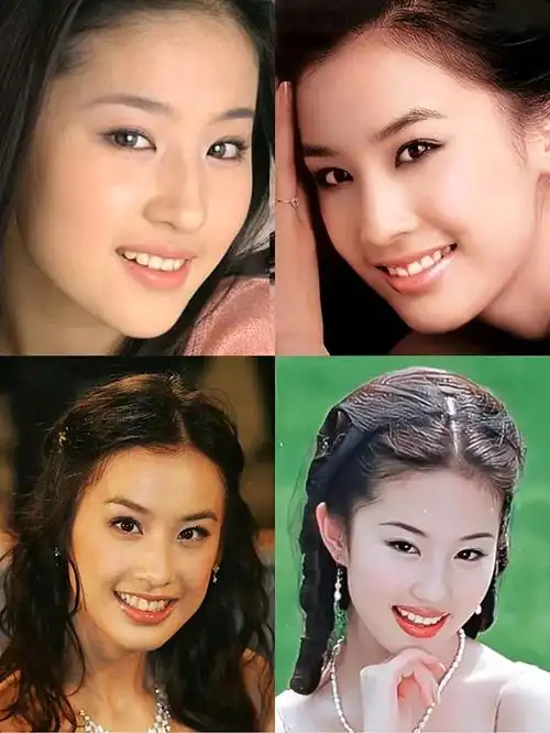 年轻黄圣依撞脸刘亦菲