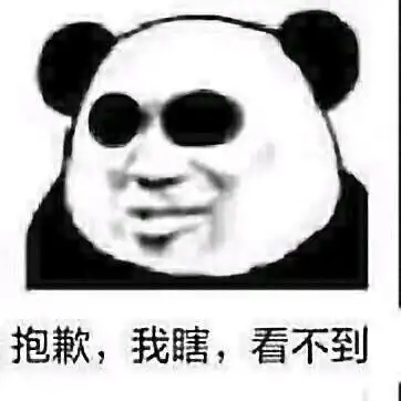 抱歉,我瞎,看不到_抱歉_看不到表情