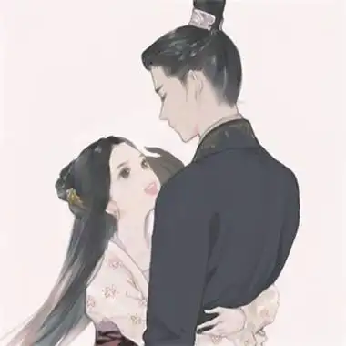 仙气十足的古风情侣双人情侣头像图片 绝美好看的动漫古风情头集_动漫