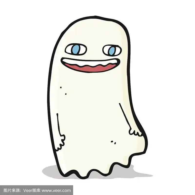 有趣的卡通鬼