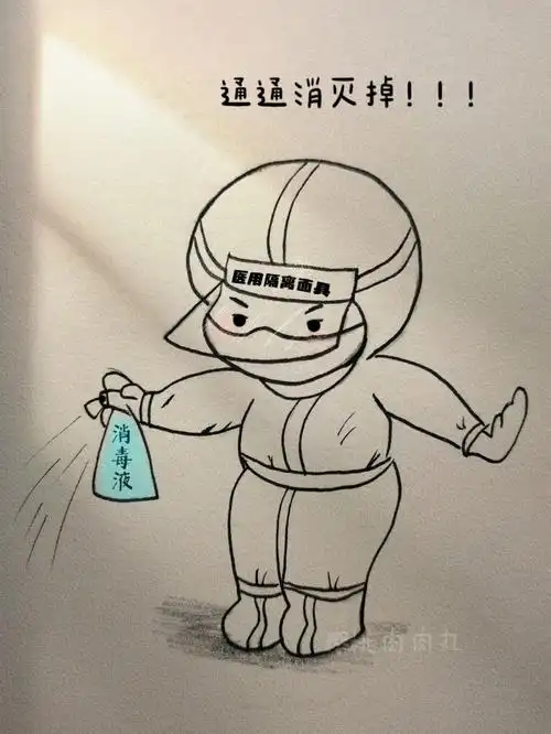 今日简笔画白衣天使内有教程