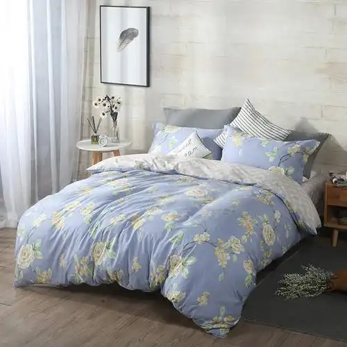 firs杉杉家纺 简约时尚纯棉四件套1.5m1.8米单双人全棉床上用品