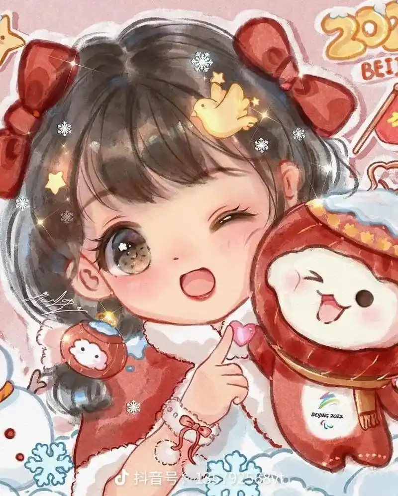 想火想火#可爱头像 #可爱图片 - 抖音