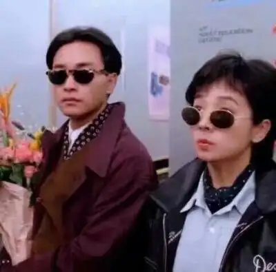 张国荣头像黑色