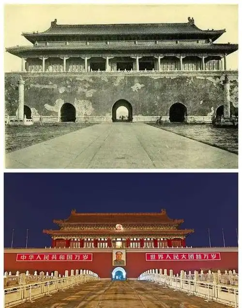 百年前的故宫什么样?一组对比照片告诉你,那时就像破庙一样_网易订阅