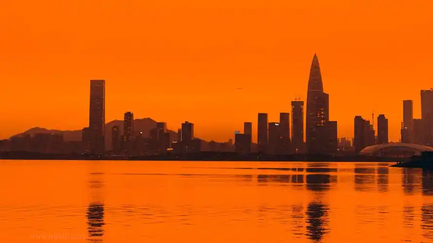 夕阳温柔美景抖音特别火的背景图