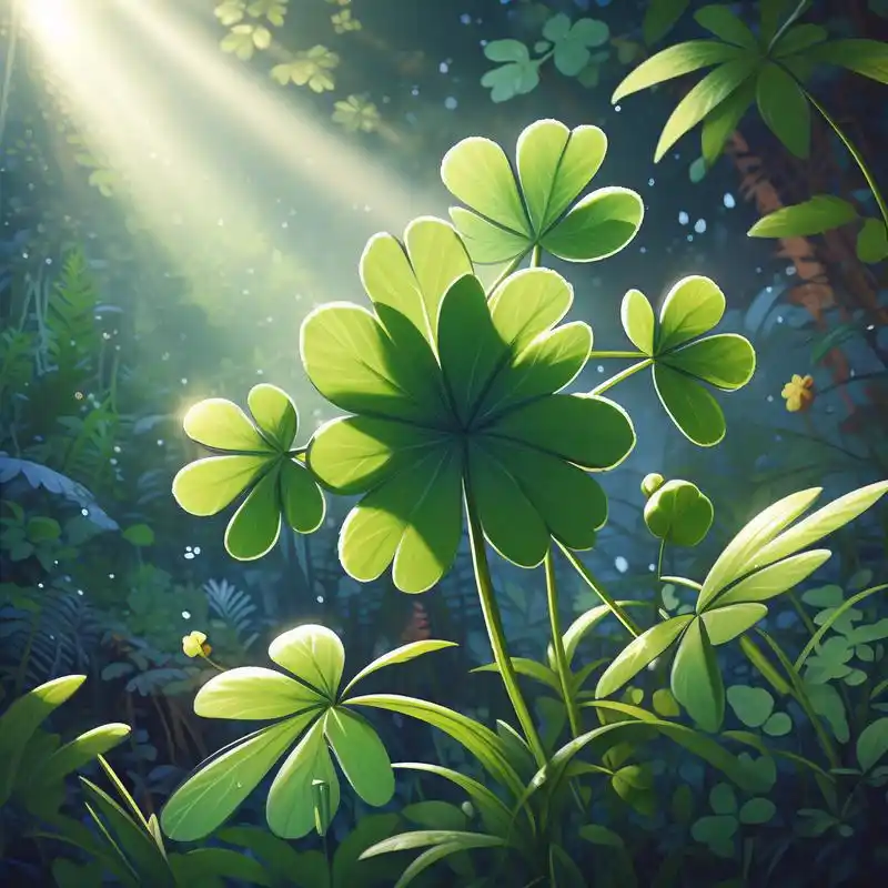 四叶草头像92好运常在93