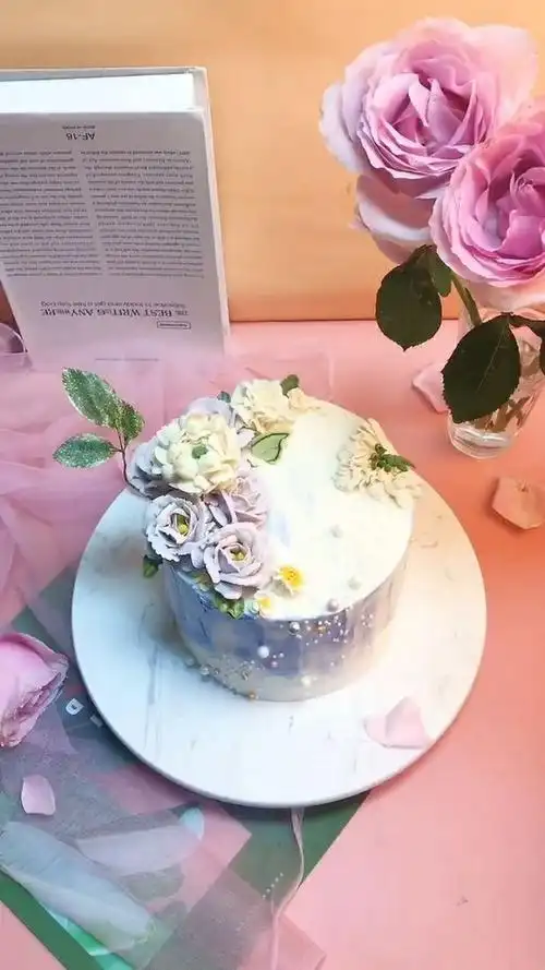 韩式裱花蛋糕,你想做什么花