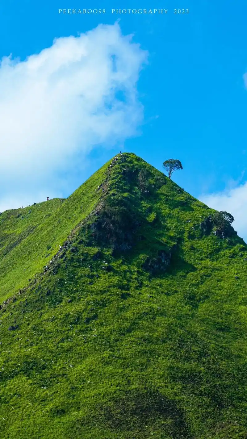 这里不是武功山这里是广西最美的剑龙山.