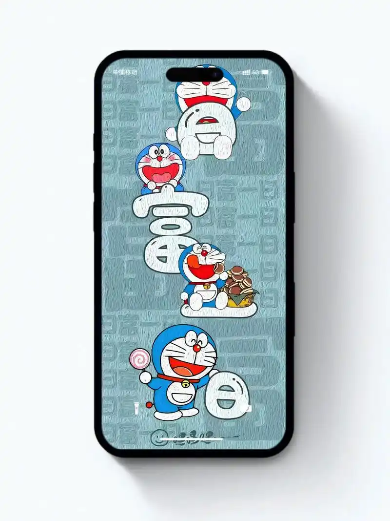 哆啦a梦卡通简约个性壁纸锁屏壁纸.哆啦a梦卡通简约个性壁纸锁 - 抖音