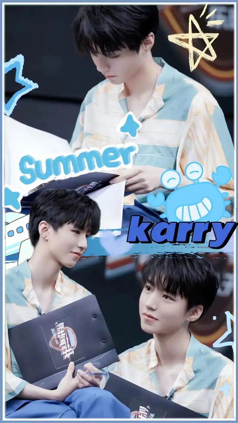 谁还没有帅哥凯壁纸我都会伤心的ok?#王俊凯 #手 - 抖音