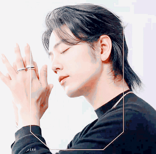 肖战##肖战好矜贵##肖战长发高马尾