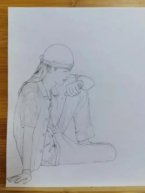 博君一肖#手绘  #画画#肖战王一博