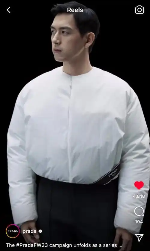 李现超话78#prada代言人李现#prada ins | twi | fb更新代言人@李现