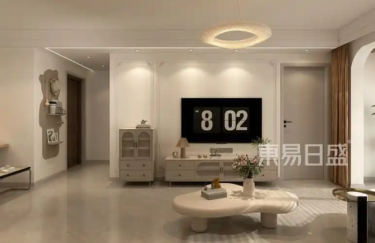 中海熙岸138平米现代风格装修案例