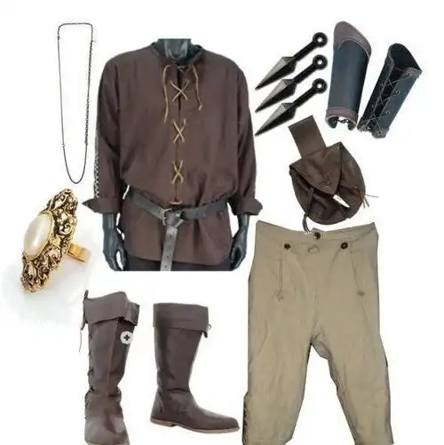 中世纪欧洲服饰男士是怎样的