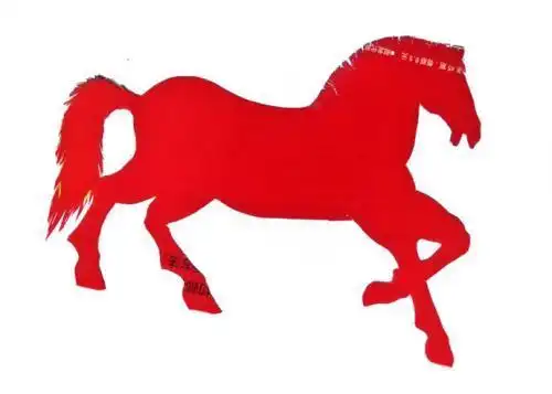 剪纸马教程剪纸马的剪纸图案大全和最新剪纸教程骑马的猴子剪纸新年