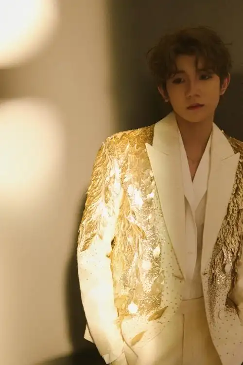 王源|#tfboys十年之约演唱会#王源身穿印度高定设计师 rahul mishra