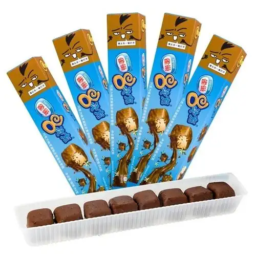 雀巢8八次方巧克力芝麻脆皮香草味雪糕非冰淇淋84g18盒