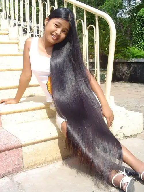 收藏的越南长发女图集与大家分享26
