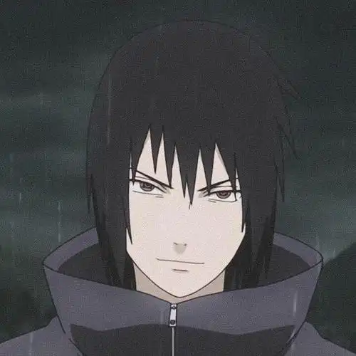 火影佐助帅气头像,我早已闭上了双眼 光明早已不存在了