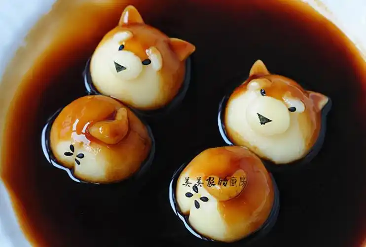 元宵节到了教你做个萌哒哒的柴犬汤圆新的一年全家旺旺旺