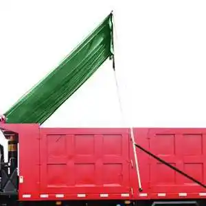 工地自动雨水渣土车电动篷布甩杆式卷篷帆布机泥头自卸翻斗防光晒