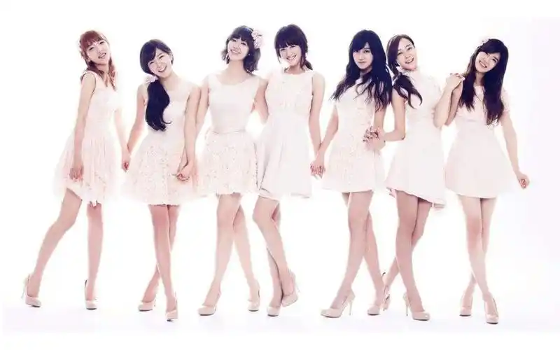 二代女团rainbow舞台回忆