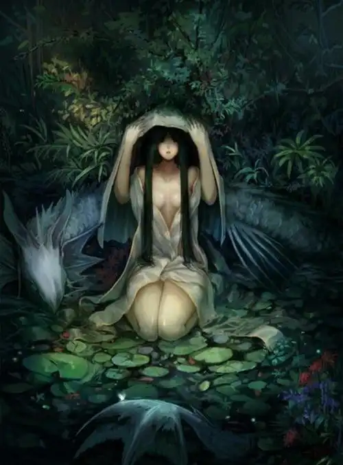 二次元神话系列鬼怪插画图集!花非花,雾非雾;夜半来,天明去