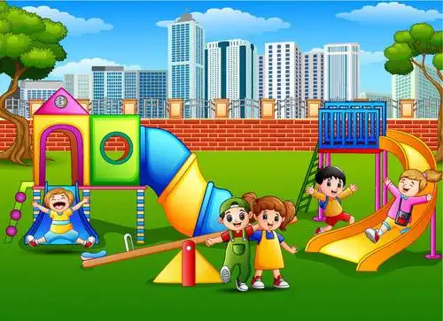 幼儿园玩的小朋友矢量素材下载(图片id:942024)_-其他人物-矢量素材